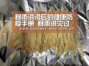 暴雨洪涝后的健康防疫手册 暴雨洪灾过后如何卫生防疫:乐鱼电竞官网(图1) 乐鱼电竞leyu